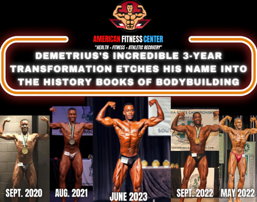 Demetrius Moore - Professional Bodybuilder - Doctor of Naturopathy - Natural Wellness Practitioner - American Fitness Center